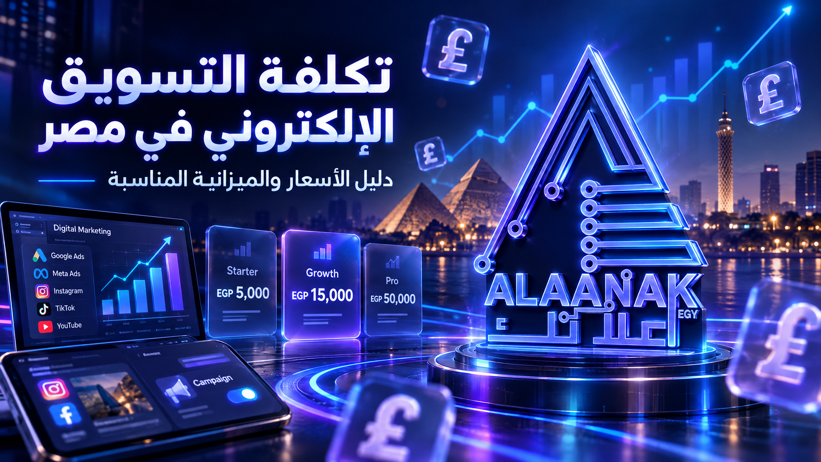 تكلفة التسويق الإلكتروني في مصر