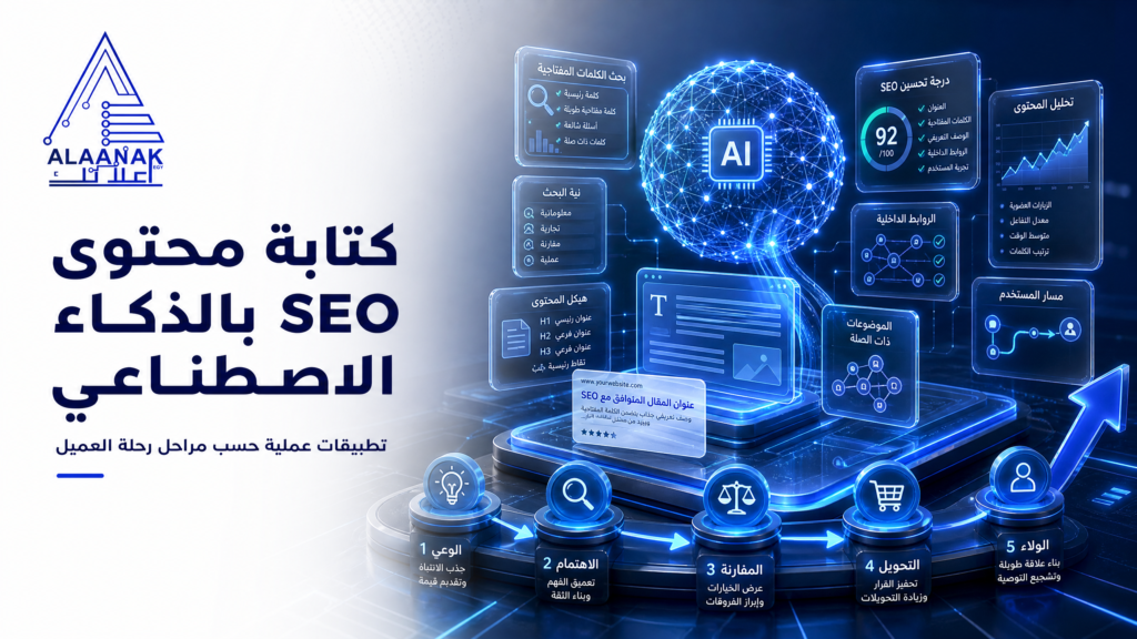 كتابة محتوى SEO بالذكاء الاصطناعي